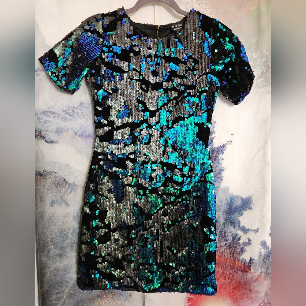 Topshop Sequin Dress